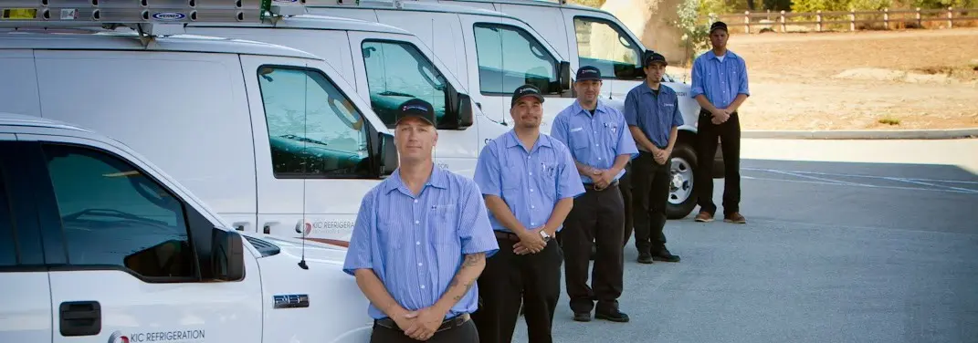 KIC Refrigeration crew ready for Mini Split Repair jobs across Galveston